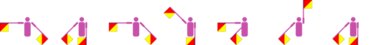 Der Voname Saschka im Flaggencode