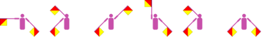 Vorname Silvin im Winker-Alphabet