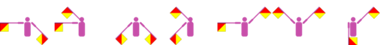 Vorname Sonique im Winker-Alphabet