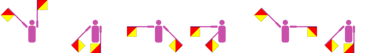 Vorname Tashya im Winker-Alphabet