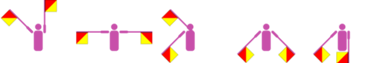 Der Voname Trina im Flaggencode