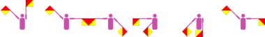 Vorname Tyshay im Winker-Alphabet